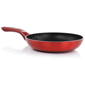 Better Chef 10-Inch Heavy-Gauge Aluminum Non-Stick Fry Pan (Color: Red)