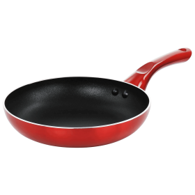 Better Chef 12-Inch Heavy-Gauge Aluminum Non-Stick Fry Pan (Color: Red)